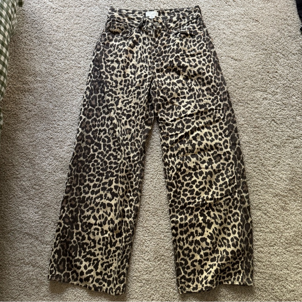H&M Leopard Print Pants
